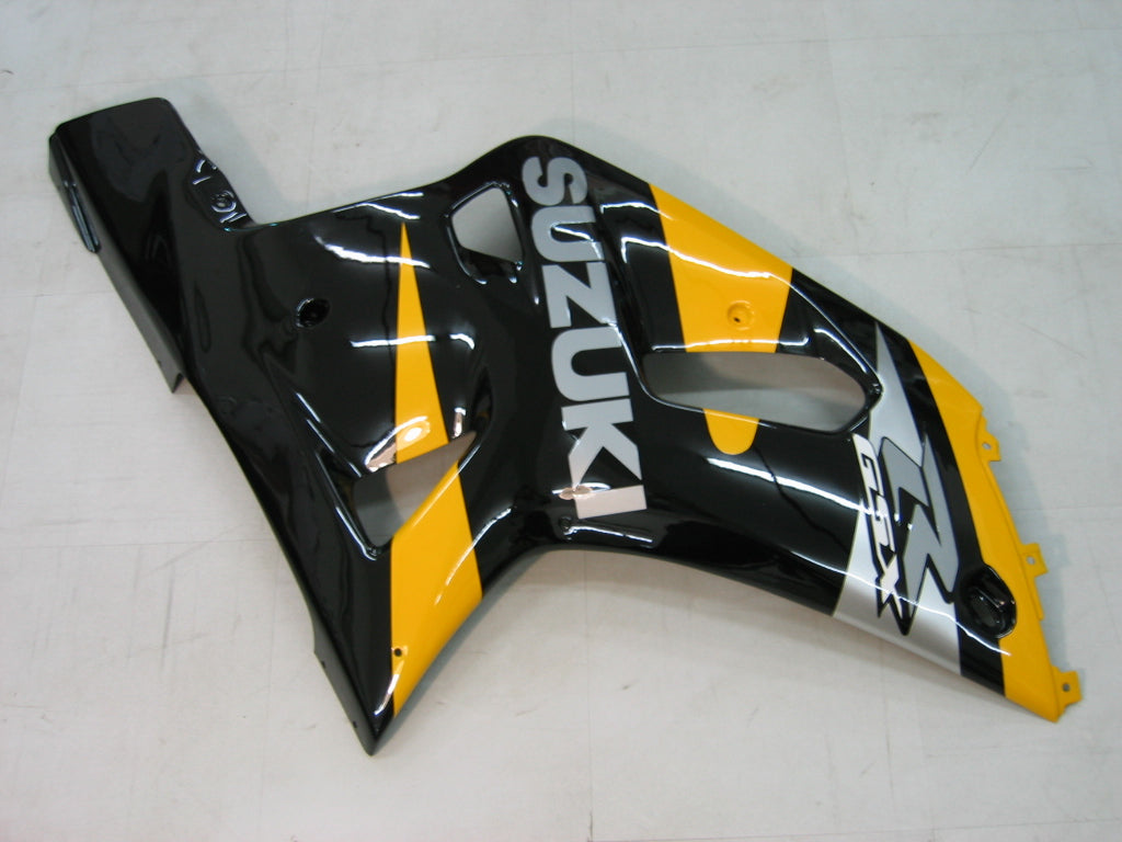 For GSXR750 2000-2003 Bodywork Fairing Yellow ABS Injection Molded Plastics Set