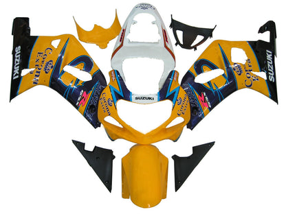 Amotopart 2001-2003 Suzuki GSXR750 Kit multi giallo