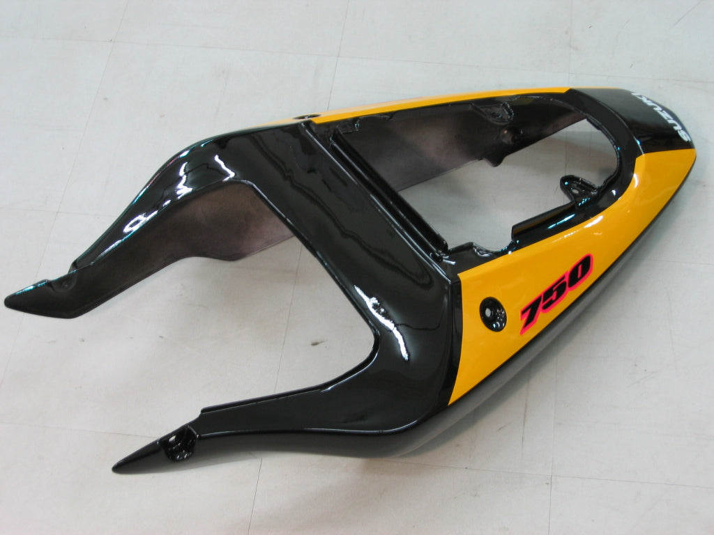 Amotopart 2001-2003 Suzuki GSXR750 Casting Yellow & Grey Kit