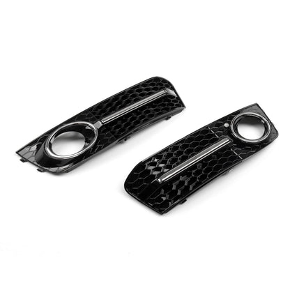 2009-2012 A4 B8 LH Chrome Honey Comb Fendinebbia Copertura Griglia Griglia di ricambio Generico