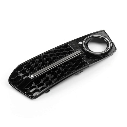 2009-2012 A4 B8 LH Chrome Honey Comb Fendinebbia Copertura Griglia Griglia di ricambio Generico