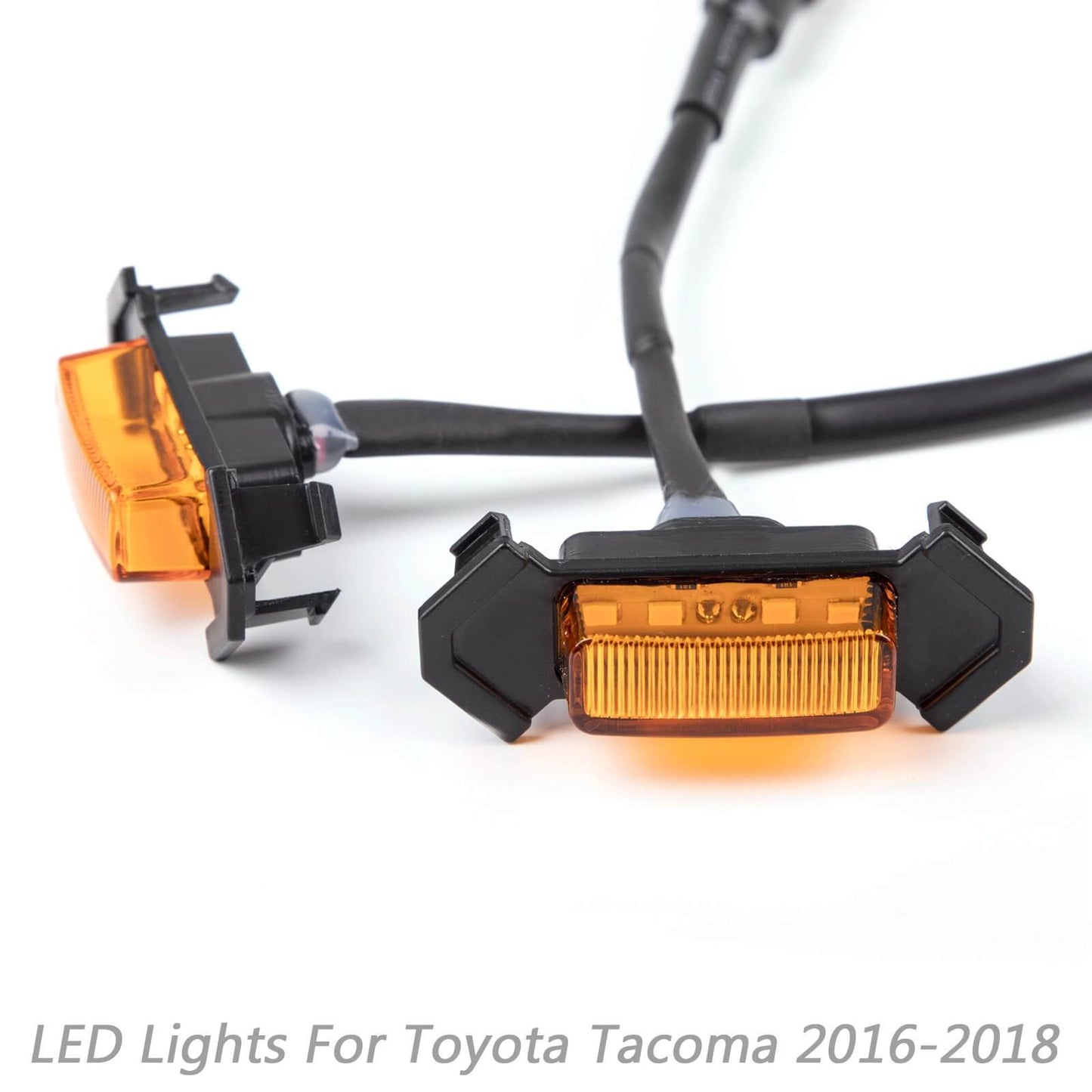 Tacoma 2016-2020 Toyota 4 Pezzi Paraurti Anteriore Cofano Griglia Griglia di Ricambio Kit Luci a LED Generico