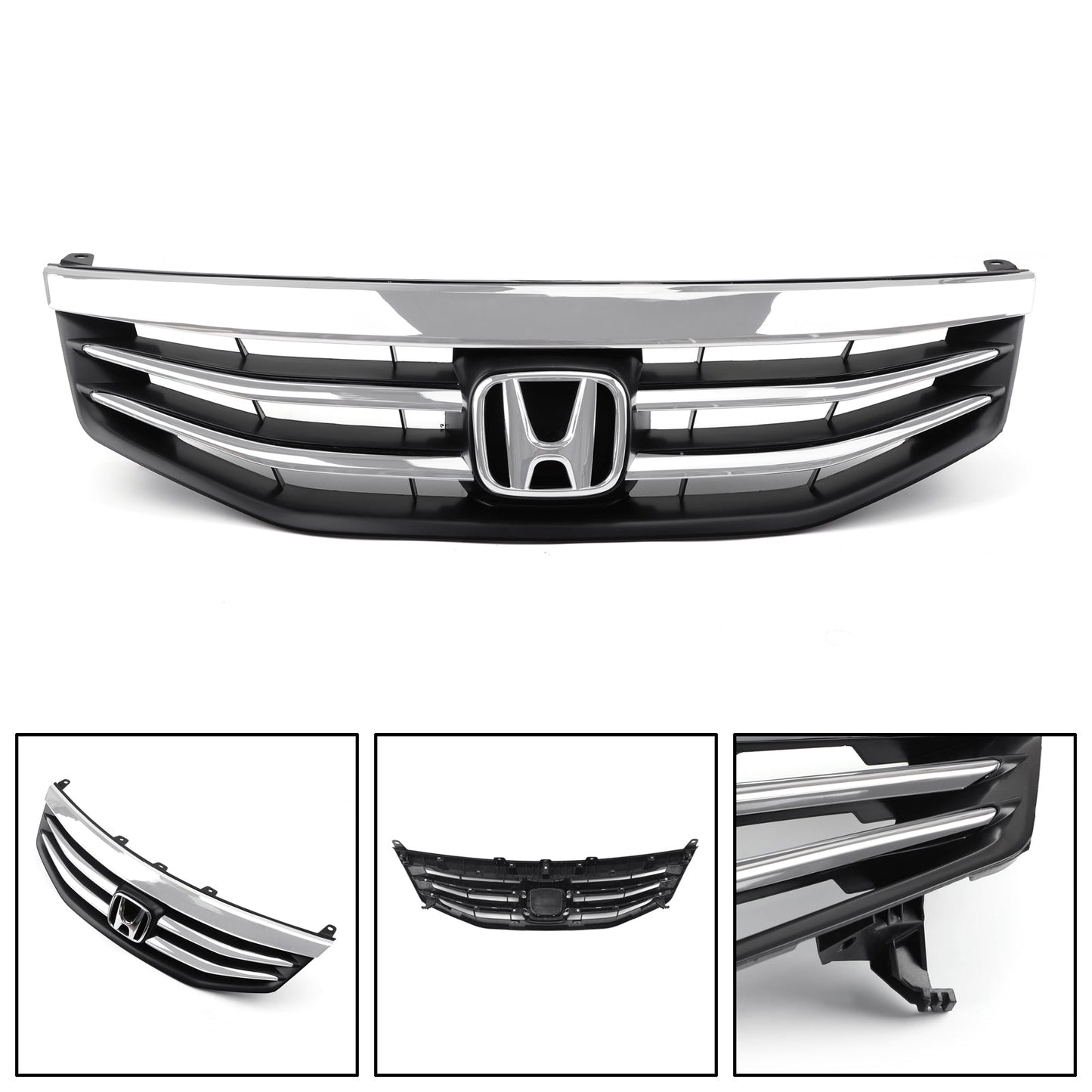 Le migliori offerte per Accord 2011-2012 Honda New Front Upper Bumper Hood Black Chrome Grill Replacement Grille Generic sono su ✓ Confronta prezzi e caratteristiche di prodotti nuovi e usati ✓ Molti articoli con consegna gratis!