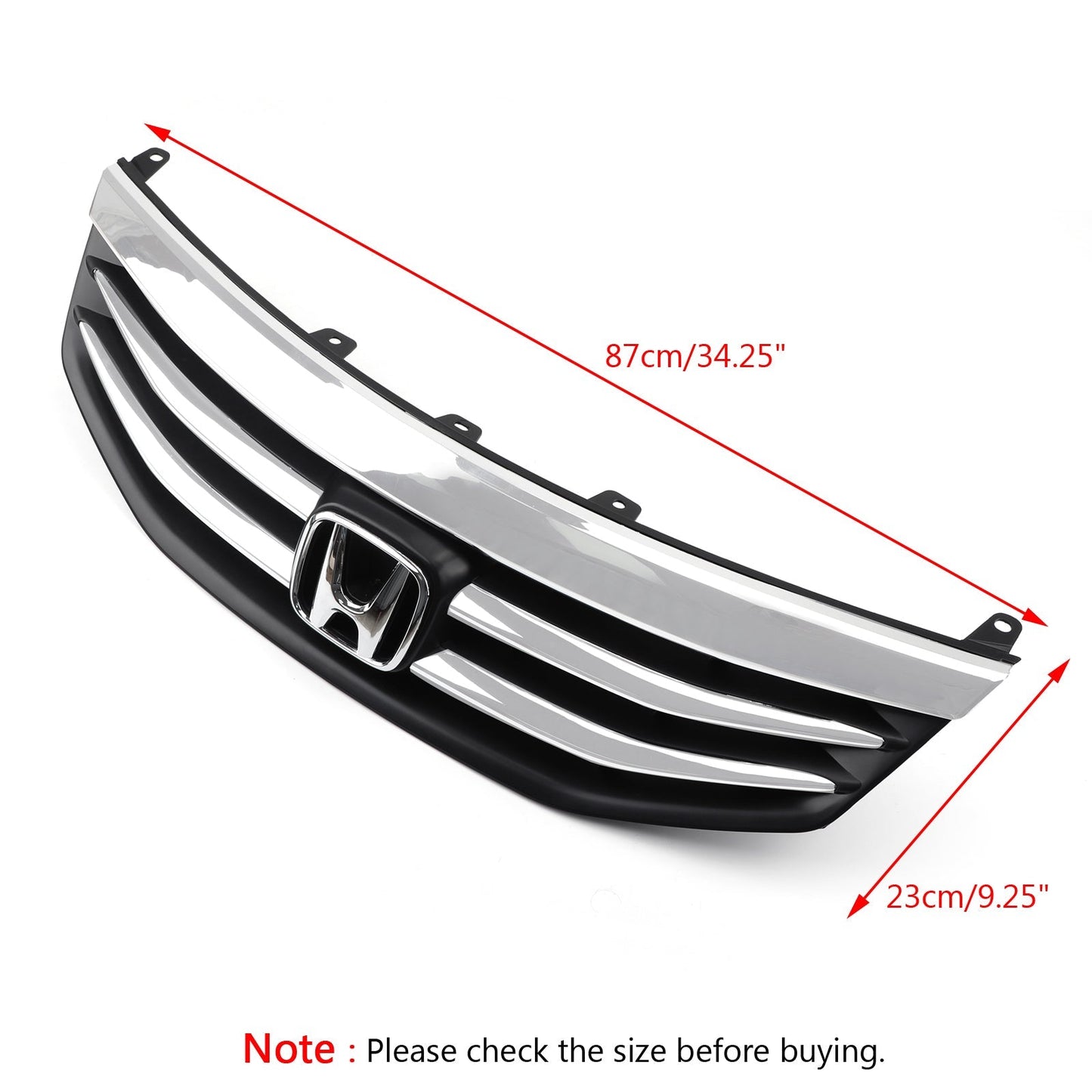 Le migliori offerte per Accord 2011-2012 Honda New Front Upper Bumper Hood Black Chrome Grill Replacement Grille Generic sono su ✓ Confronta prezzi e caratteristiche di prodotti nuovi e usati ✓ Molti articoli con consegna gratis!