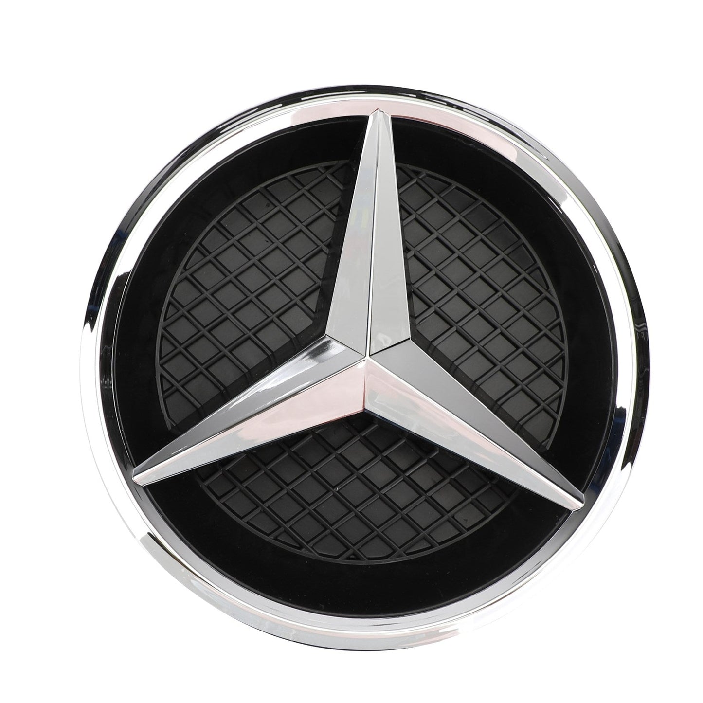 W213 E300 E400 2016-2019 Mercedes Benz Diamond Silver Border griglia di ricambio griglia anteriore