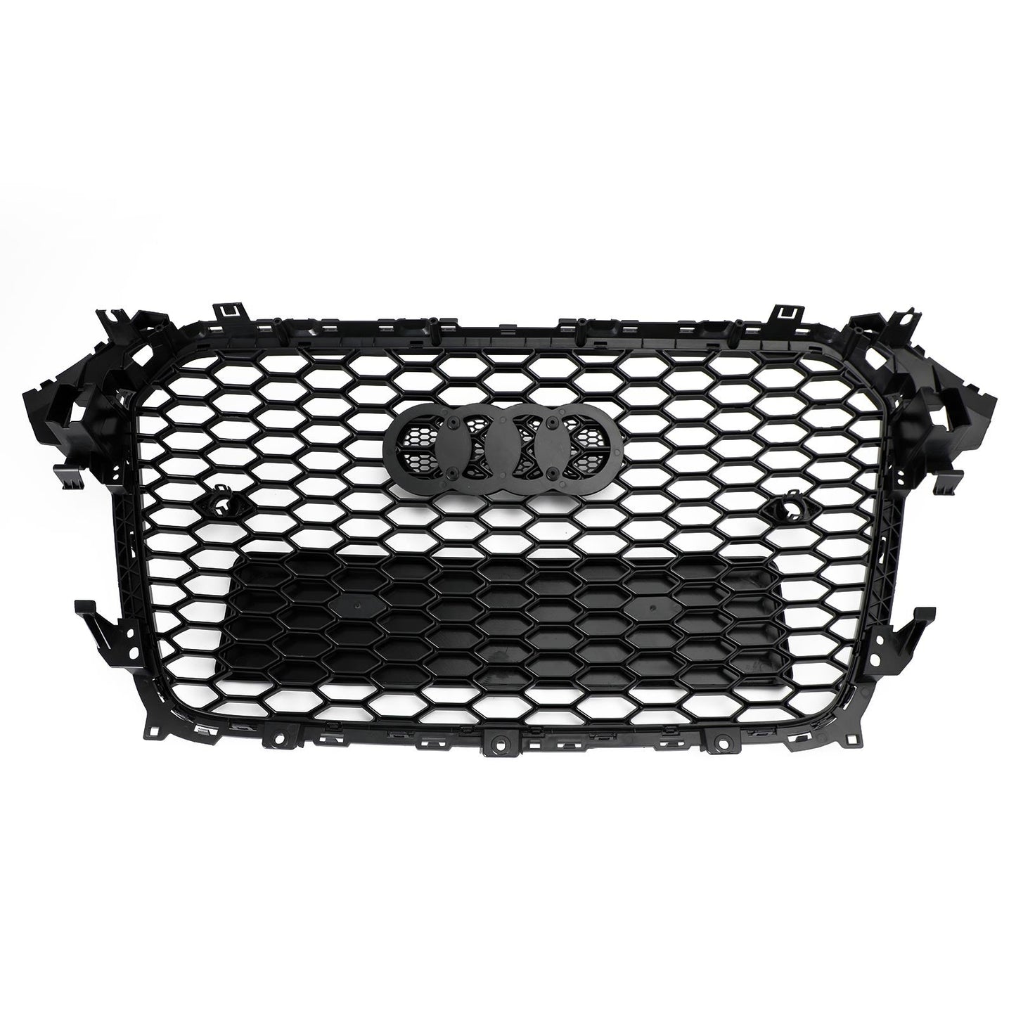 2013-2016 Audi A4 S4 Griglia RS4 Style Mesh Paraurti Anteriore Griglia Nera Lucida Generico