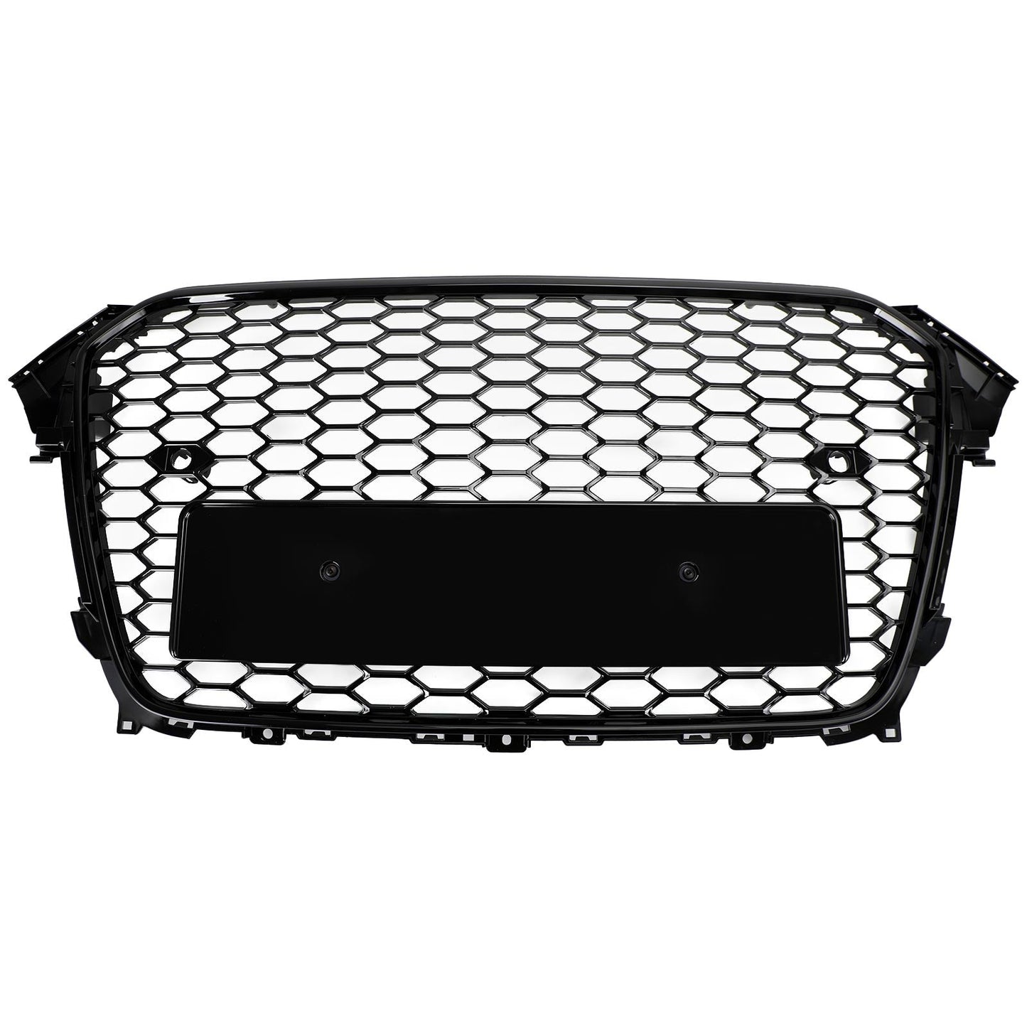 2013-2016 Audi A4 S4 Griglia RS4 Style Mesh Paraurti Anteriore Griglia Nera Lucida Generico