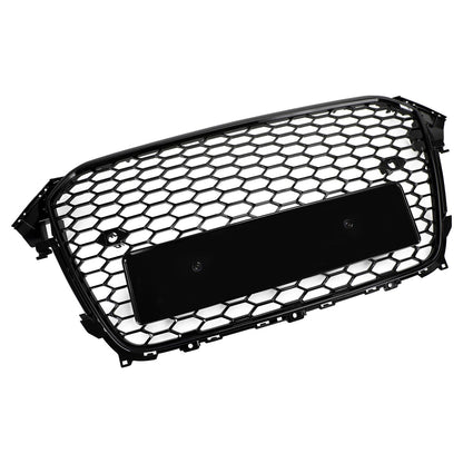 2013-2016 Audi A4 S4 Griglia RS4 Style Mesh Paraurti Anteriore Griglia Nera Lucida Generico