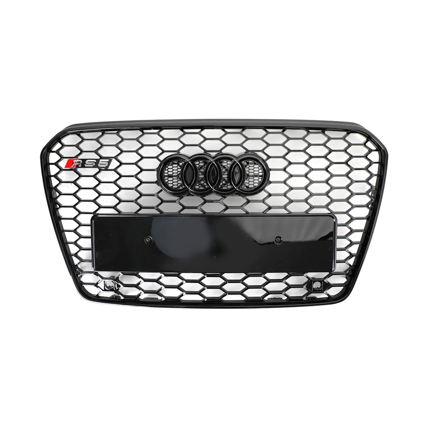 2013-2016 Audi A5 S5 B8.5 griglia paraurti anteriore a nido d&#39;ape stile RS5 a maglia esagonale generica