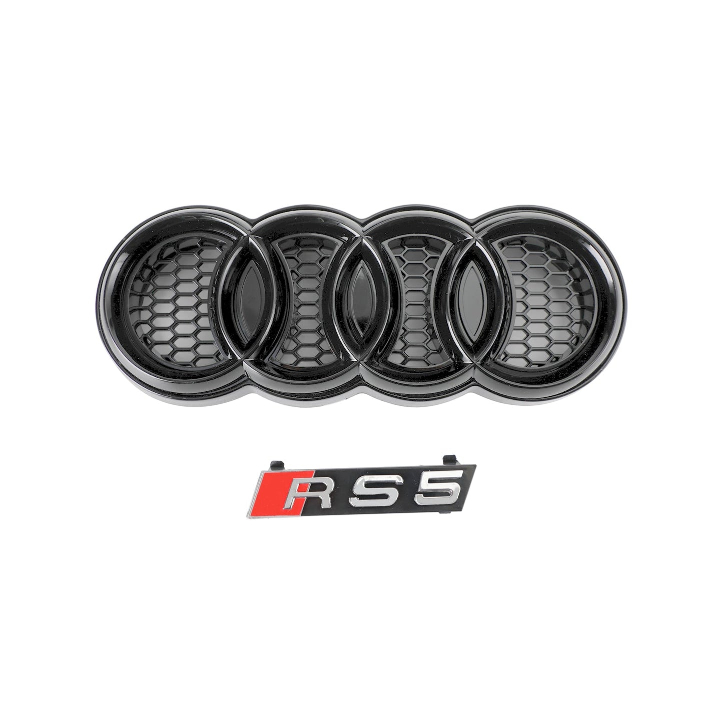 2013-2016 Audi A5 S5 B8.5 Griglia di Ricambio RS5 Stile Griglia Esagonale a Nido d Ape Griglia Paraurti Anteriore Generico