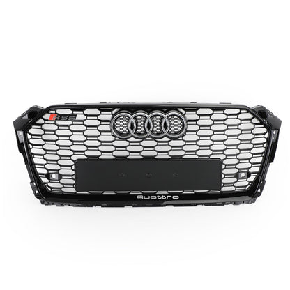 2017-2019 Audi A5/A5 Quattro/A5 Sportback/S5 Honeycomb RS5 Style Honeycomb Sport Mesh Hex Grille Grill Generico