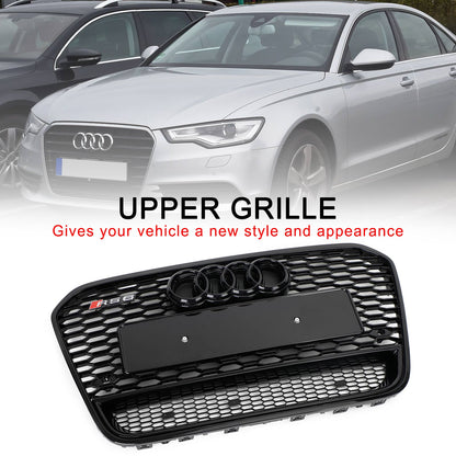 2012-2015 Audi A6 S6 C7 RS6 Griglia anteriore in rete a nido d'ape per griglia di ricambio