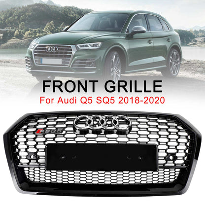 Audi Q5 SQ5 2018-2020 Griglia anteriore a nido d'ape in stile RSQ5