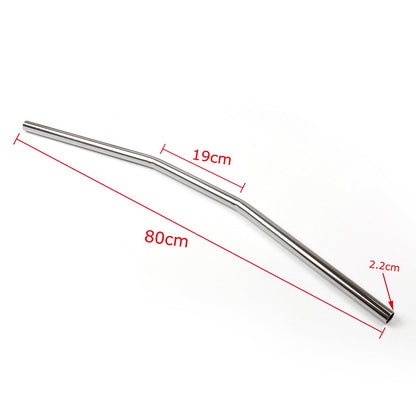7/8 22mm Manubrio Drag Style Bar per Honda Kawasaki Suzuki Yamaha Ducati Generico