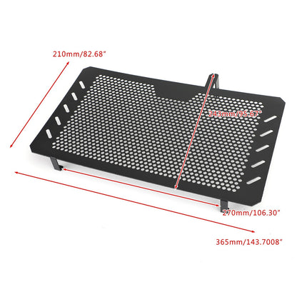 Protezione della protezione della griglia del radiatore nera per Suzuki DL650 V-Strom 650 2013-2018 Generico