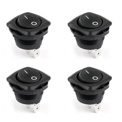 R13-135A Interruttore a bilanciere rotondo SPST 2Pin per barche ON-OFF 10A/250VAC 16A/125VAC