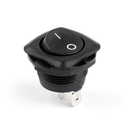 R13-135A Interruttore a bilanciere rotondo SPST 2Pin per barche ON-OFF 10A/250VAC 16A/125VAC