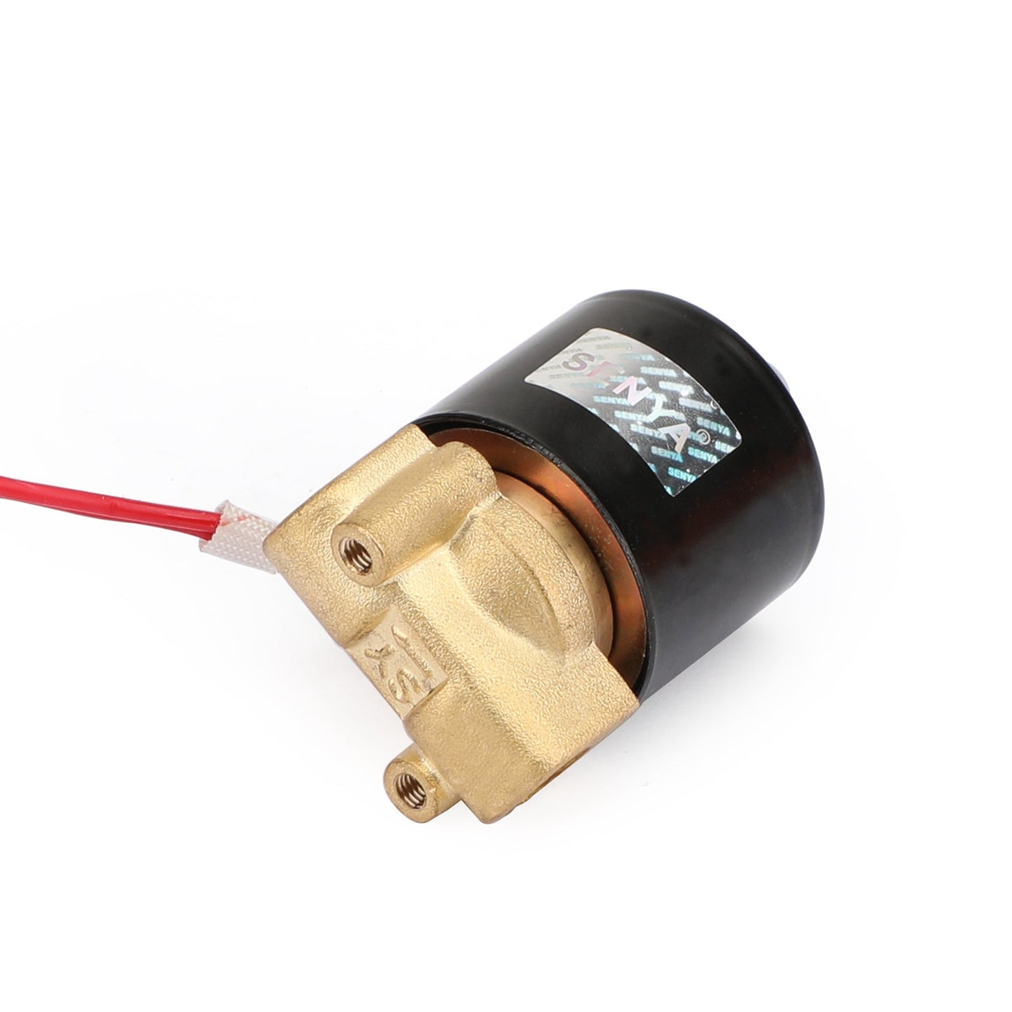 1/4" AC 220V Ottone Normalmente Chiuso Elettrico Elettrovalvola BSP Gas Acqua Aria N/C