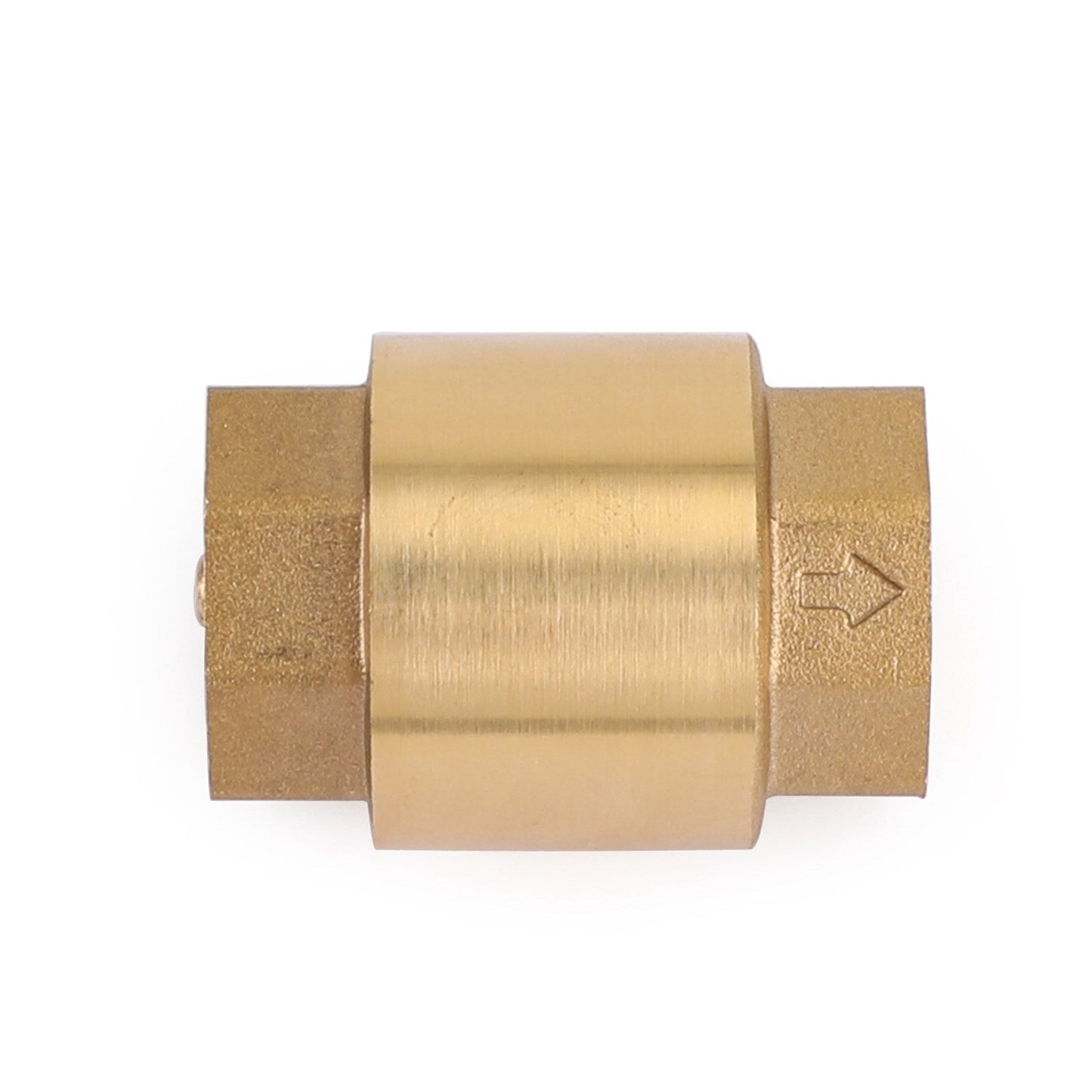 Valvola di ritegno in linea DN15/DN20 NPT in ottone caricata a molla in linea 200PSI