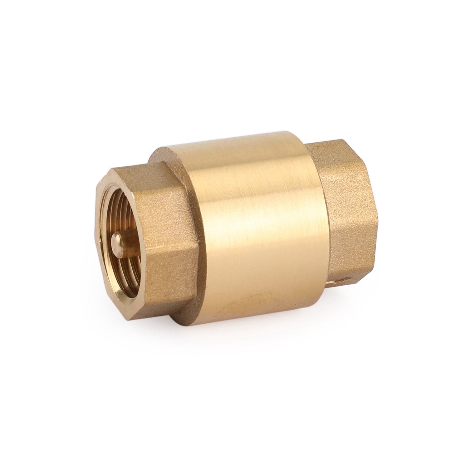 Valvola di ritegno in linea DN15/DN20 NPT in ottone caricata a molla in linea 200PSI