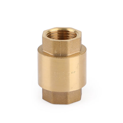 Valvola di ritegno in linea DN15/DN20 NPT in ottone caricata a molla in linea 200PSI