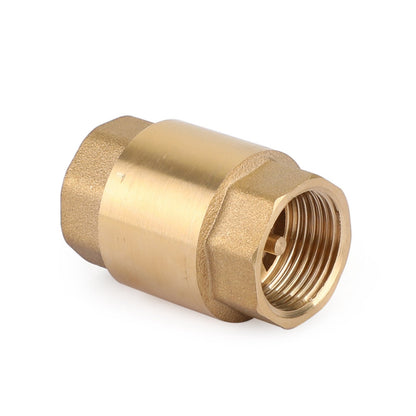 Valvola di ritegno in linea DN15/DN20 NPT in ottone caricata a molla in linea 200PSI