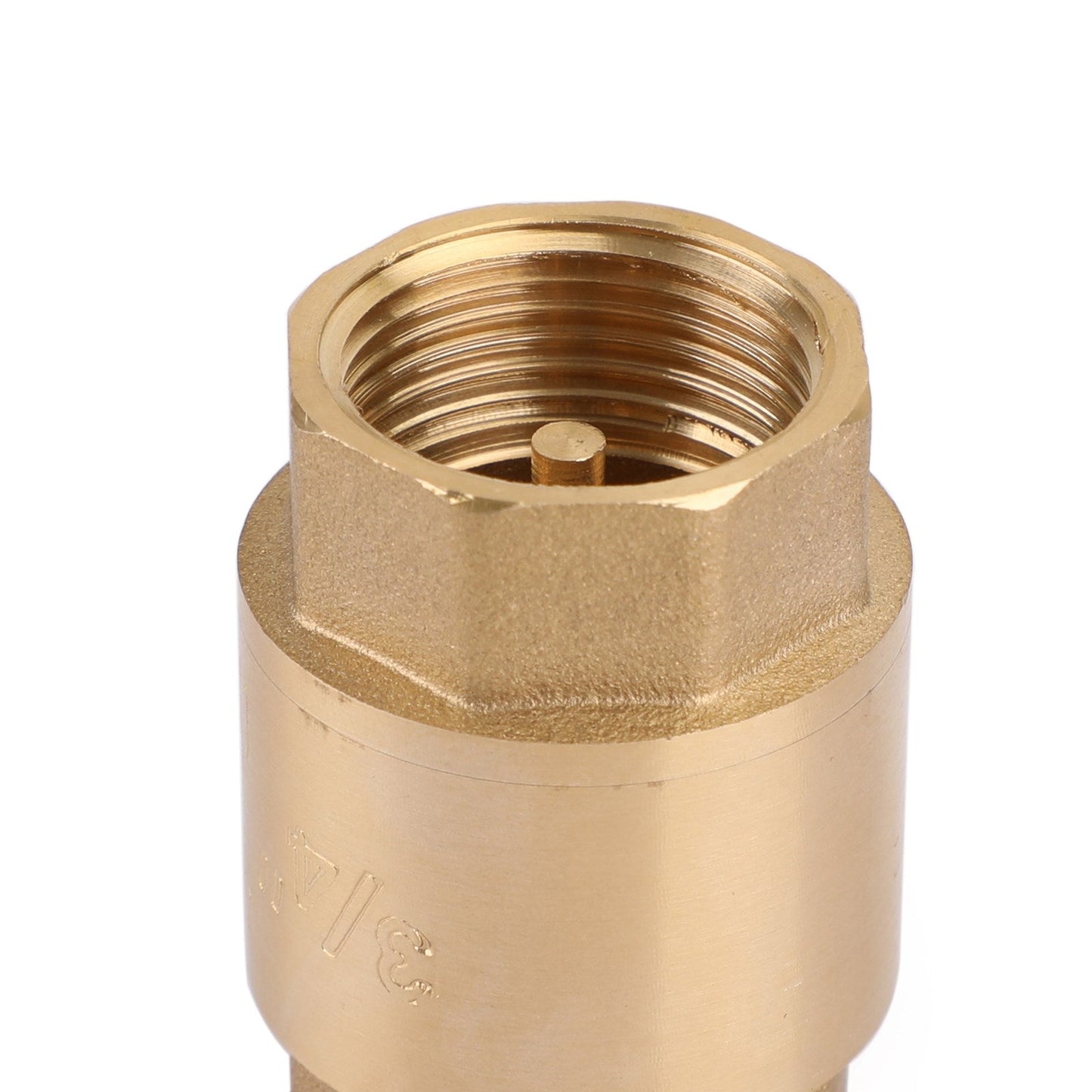 Valvola di ritegno in linea DN15/DN20 NPT in ottone caricata a molla in linea 200PSI