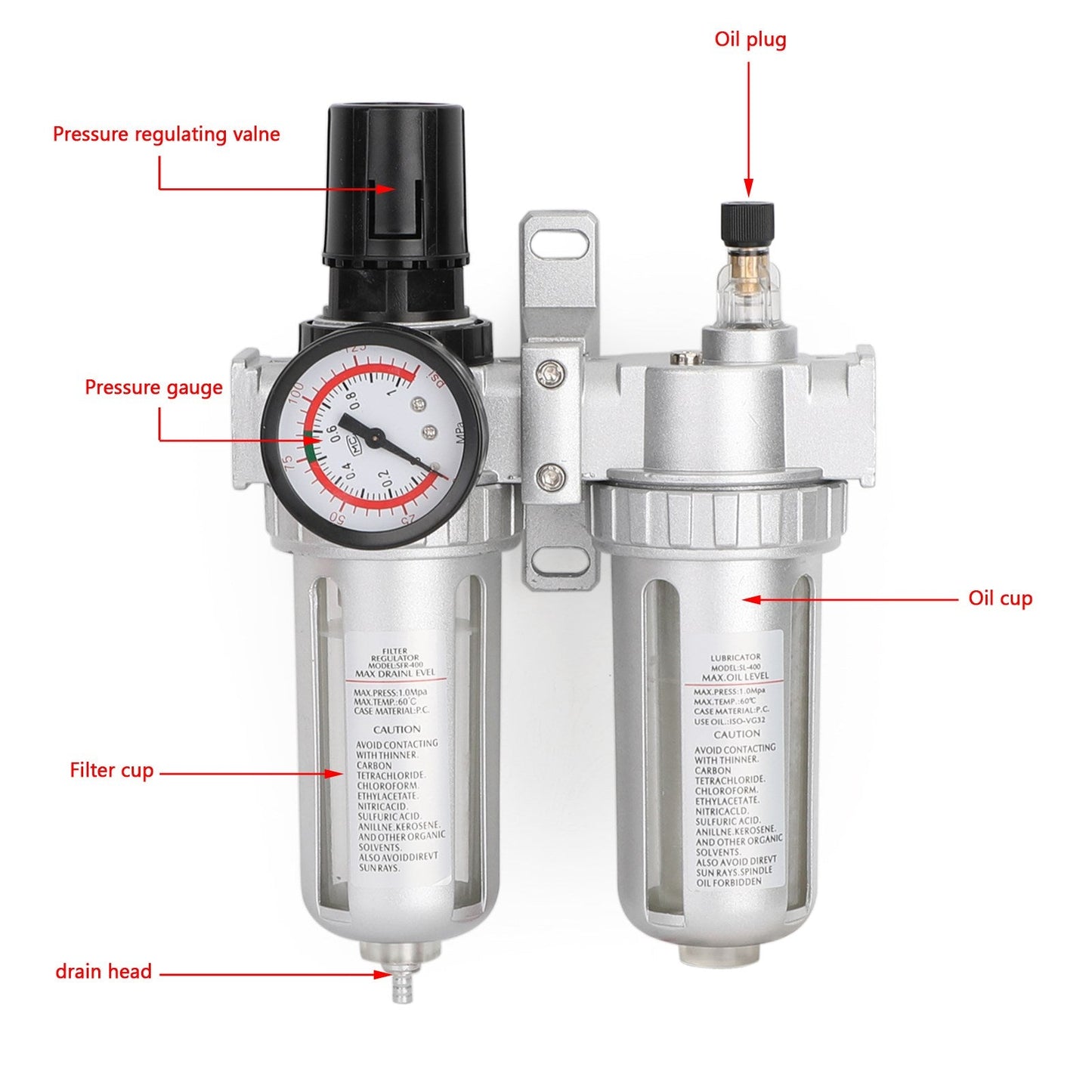 Areyourshop Peg Board Hook Kit Garage Tool Storage Pegboard 100 pezzi J Hook Locking Plastic