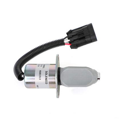 Per escavatore Bobcat 325 328 331 334 Solenoide spegnimento carburante 6681513 12V