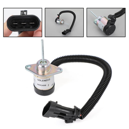6691498 Solenoide di spegnimento carburante per Bobcat S150 S175 S185 S450 S530 T180 T190
