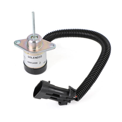 6691498 Solenoide di spegnimento carburante per Bobcat S150 S175 S185 S450 S530 T180 T190