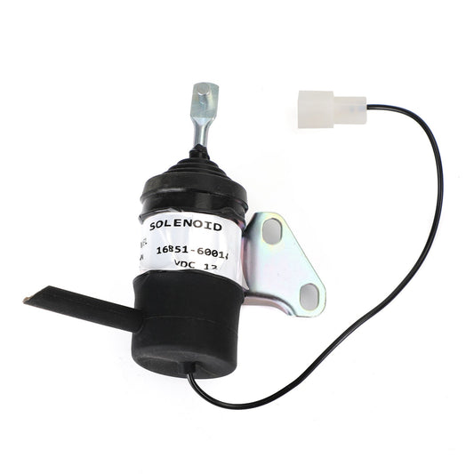 16851-60014 solenoide di spegnimento carburante per Kubota BX2230D RTV900R RTV900T 052600-453