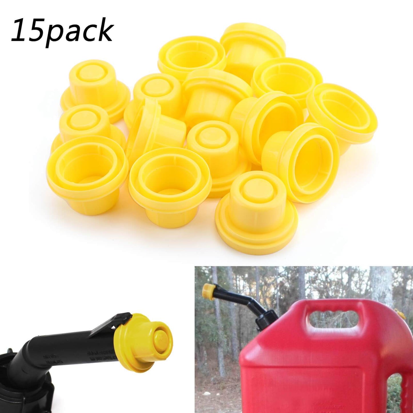 BLITZ Carburante GAS CAN 900302 900092 900094 TAPPO BECCUCCIO GIALLO di ricambio Top