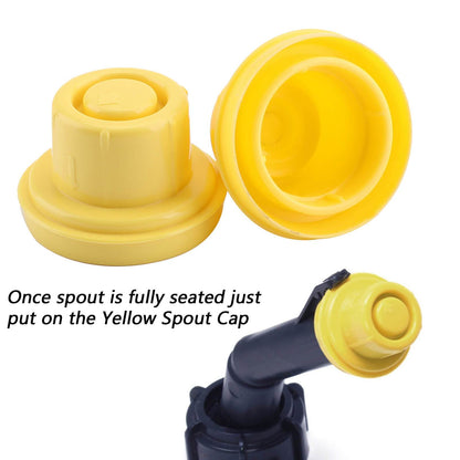 BLITZ Carburante GAS CAN 900302 900092 900094 TAPPO BECCUCCIO GIALLO di ricambio Top