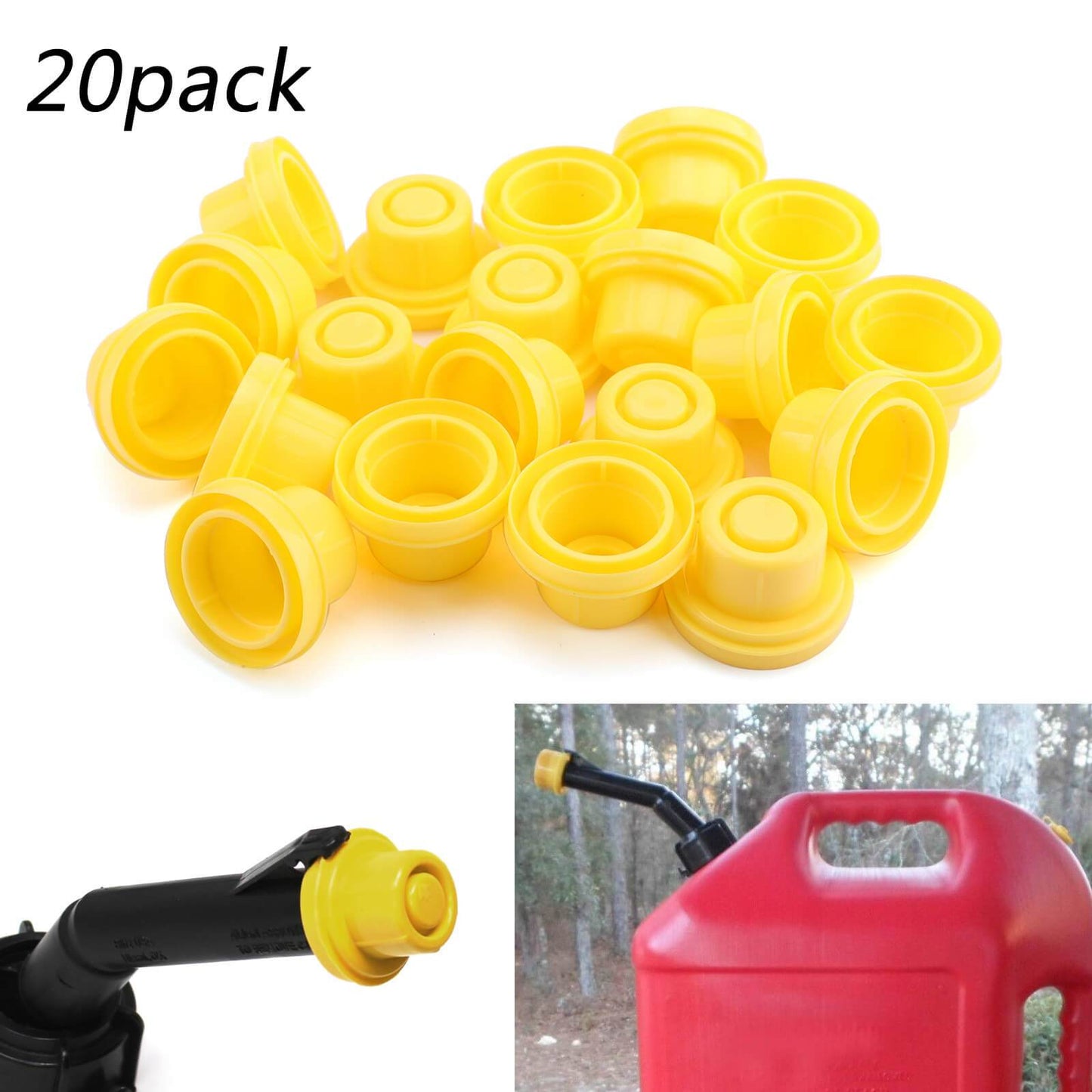 BLITZ Carburante GAS CAN 900302 900092 900094 TAPPO BECCUCCIO GIALLO di ricambio Top