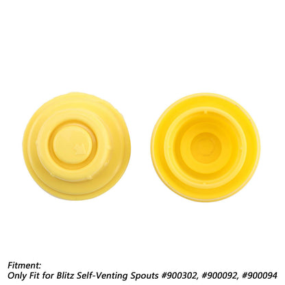 BLITZ Carburante GAS CAN 900302 900092 900094 TAPPO BECCUCCIO GIALLO di ricambio Top