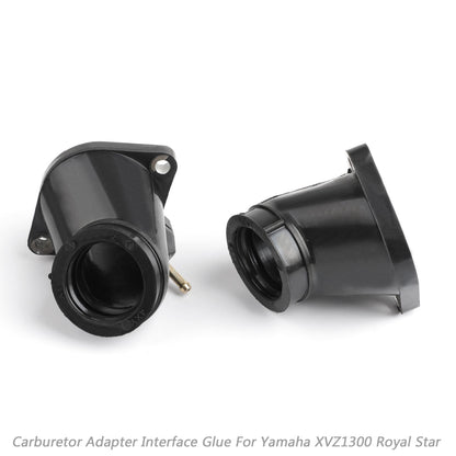 Corpo farfallato Collettore di Aspirazione Boot Per Yamaha XVZ1300 XVZ13 02-13 XVZ1300TF Generico