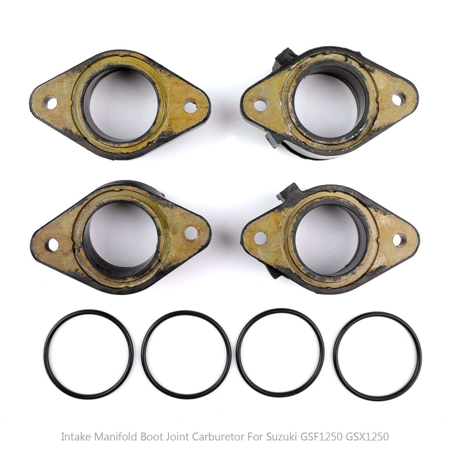 Set di stivali collettore di aspirazione carburatore per Suzuki GSF1250 Bandit 2007-2012 generico