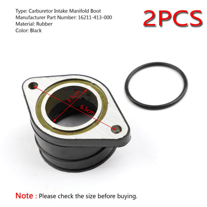 Stivali collettore di aspirazione carburatore 16211-413-000 per Honda CB400T CB400N CB450N generico