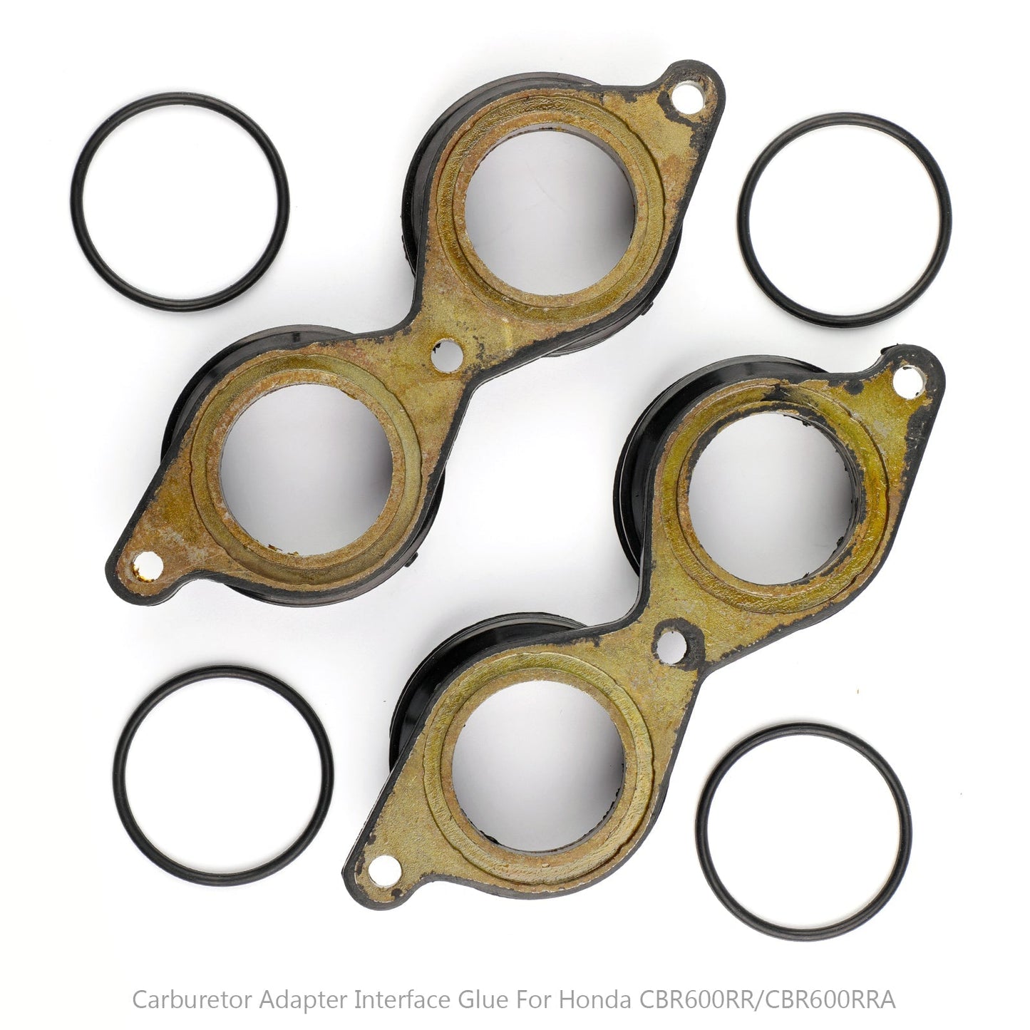 2x carburatore carburatore collettore di aspirazione per Honda CBR 600RR 2007-2017 generico