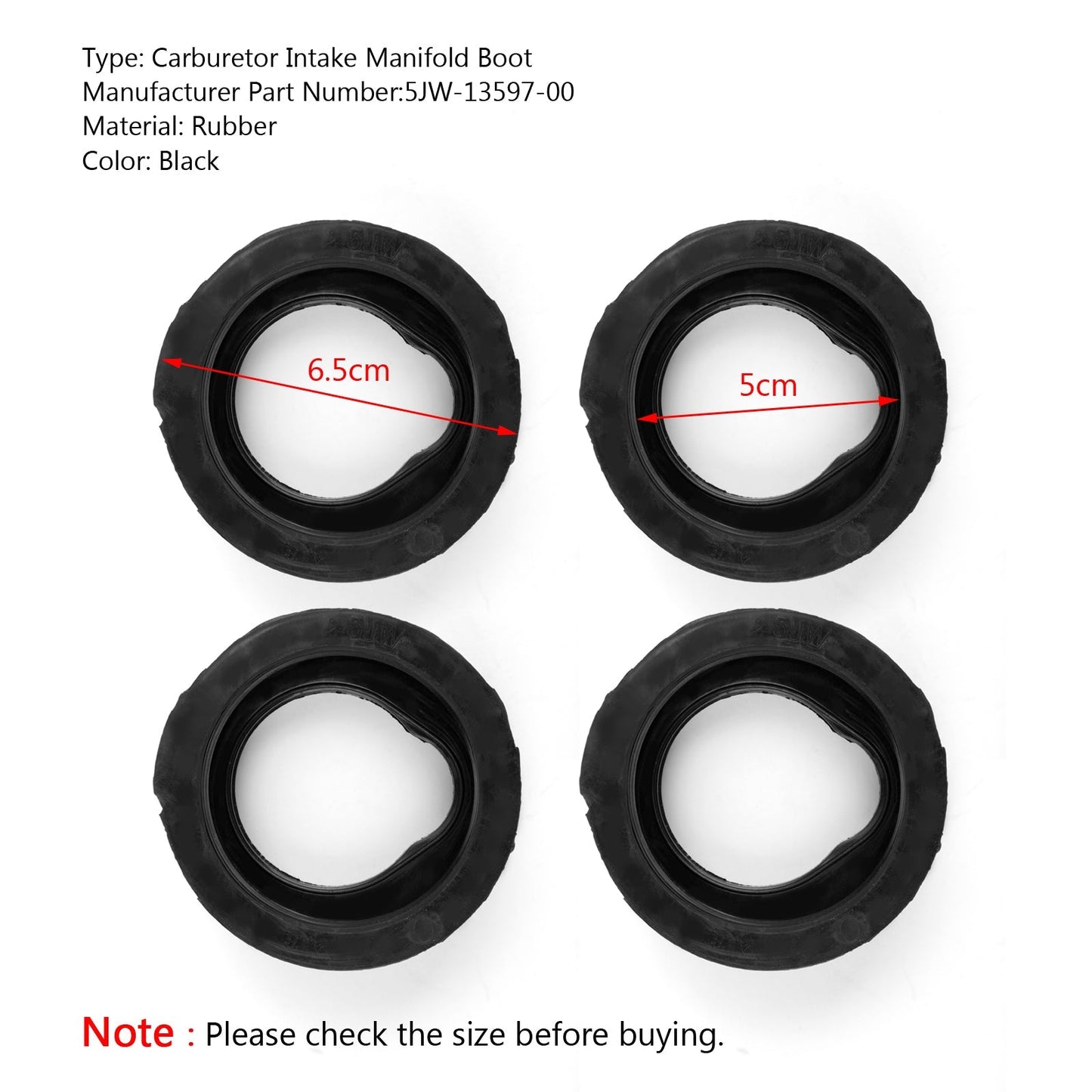 Cuffia collettore aspirazione supporto carburatore per Yamaha FJR1300 03-12 cambio elettrico generico