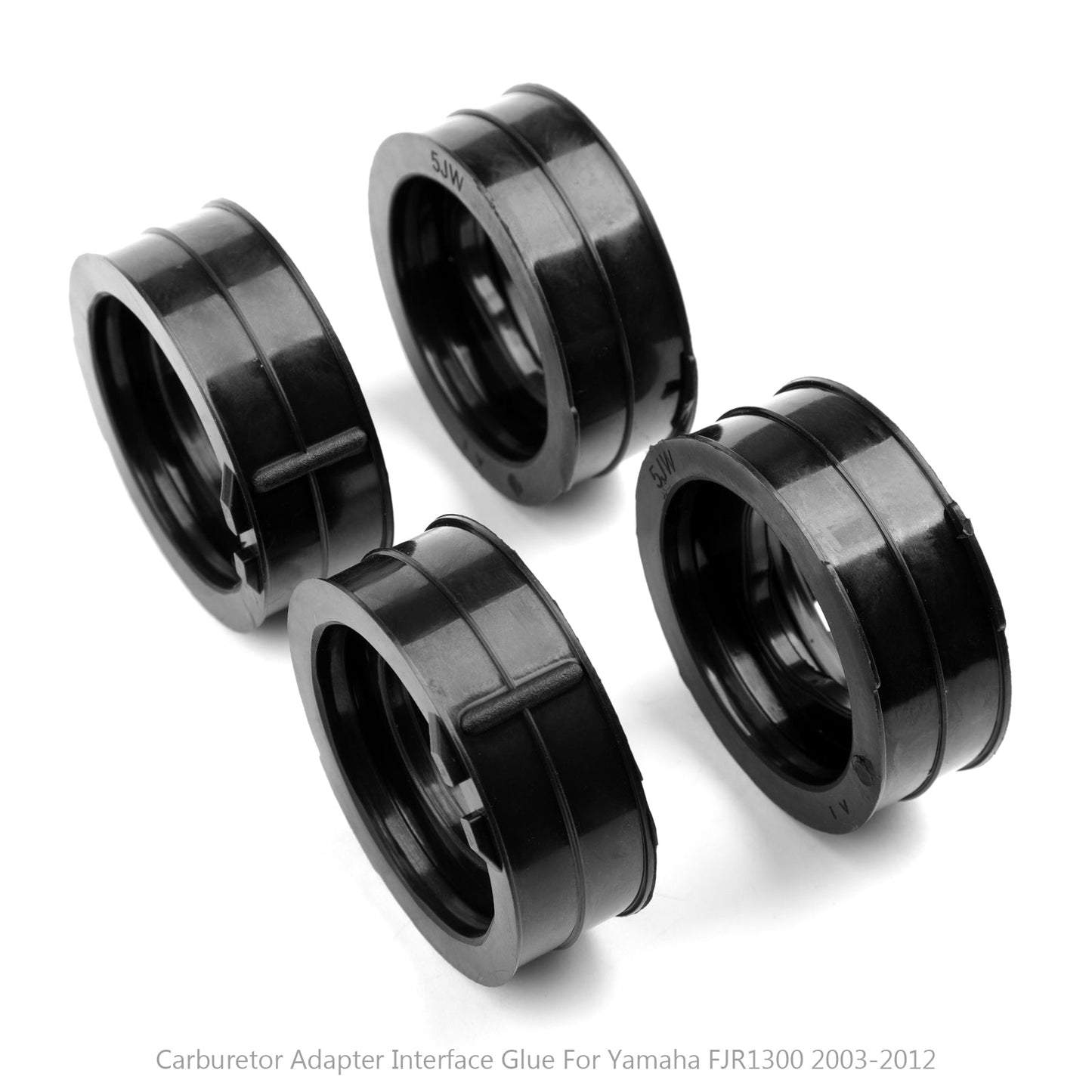 Cuffia collettore aspirazione supporto carburatore per Yamaha FJR1300 03-12 cambio elettrico generico