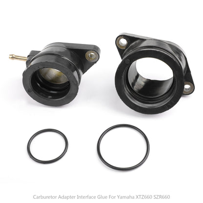 2x stivali collettore di aspirazione carburatore per Yamaha SZR660 95-1998 XTZ660 Tenere 91-1999 generico