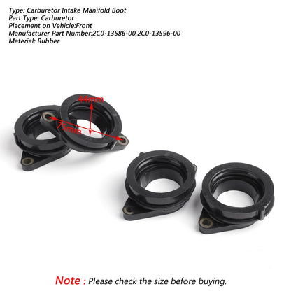 Stivale collettore aspirazione corpo farfallato in gomma per Yamaha YZF R6 YZF600 R6 2006-2017 Generico
