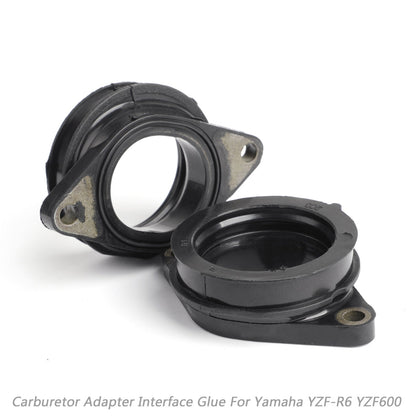 Stivale collettore aspirazione corpo farfallato in gomma per Yamaha YZF R6 YZF600 R6 2006-2017 Generico