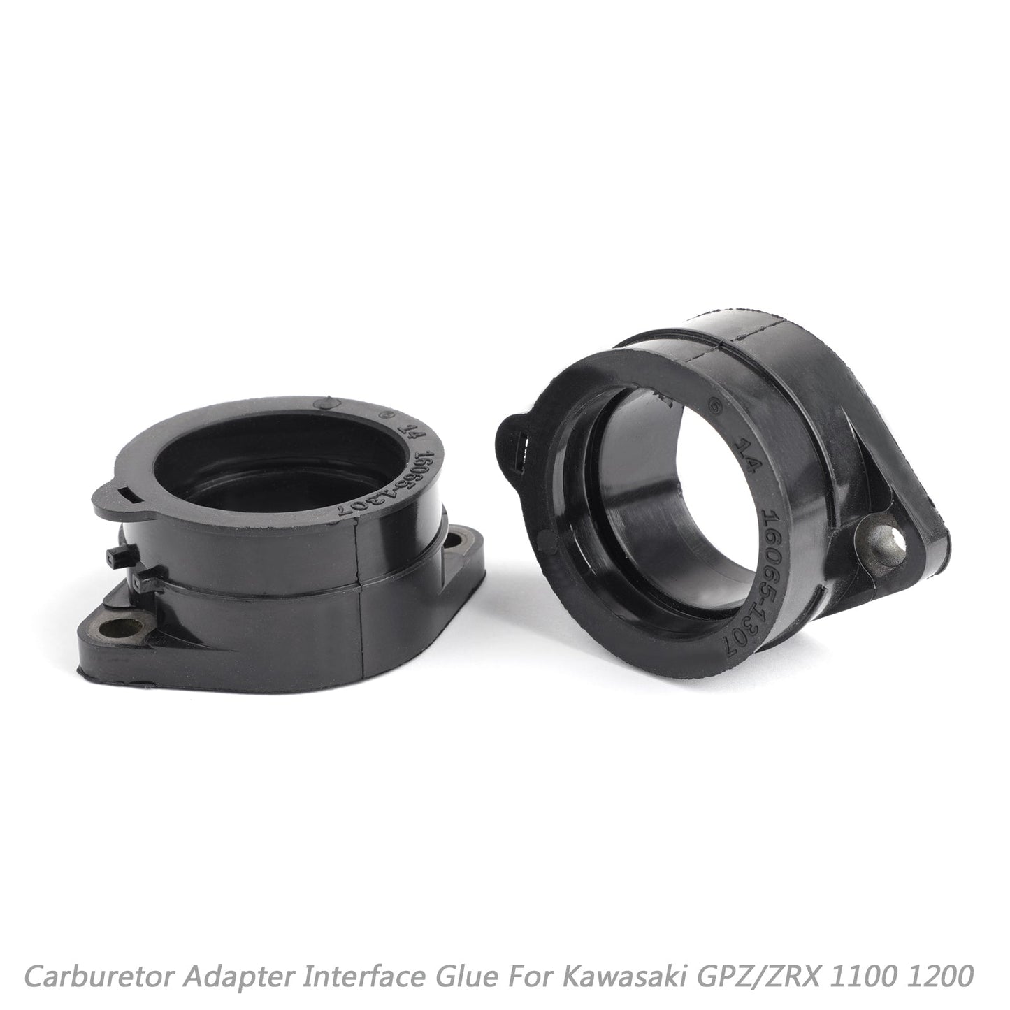 Scarico collettore aspirazione corpo farfallato in gomma per Kawasaki GPZ ZRX 1100 1200 ZRT generico