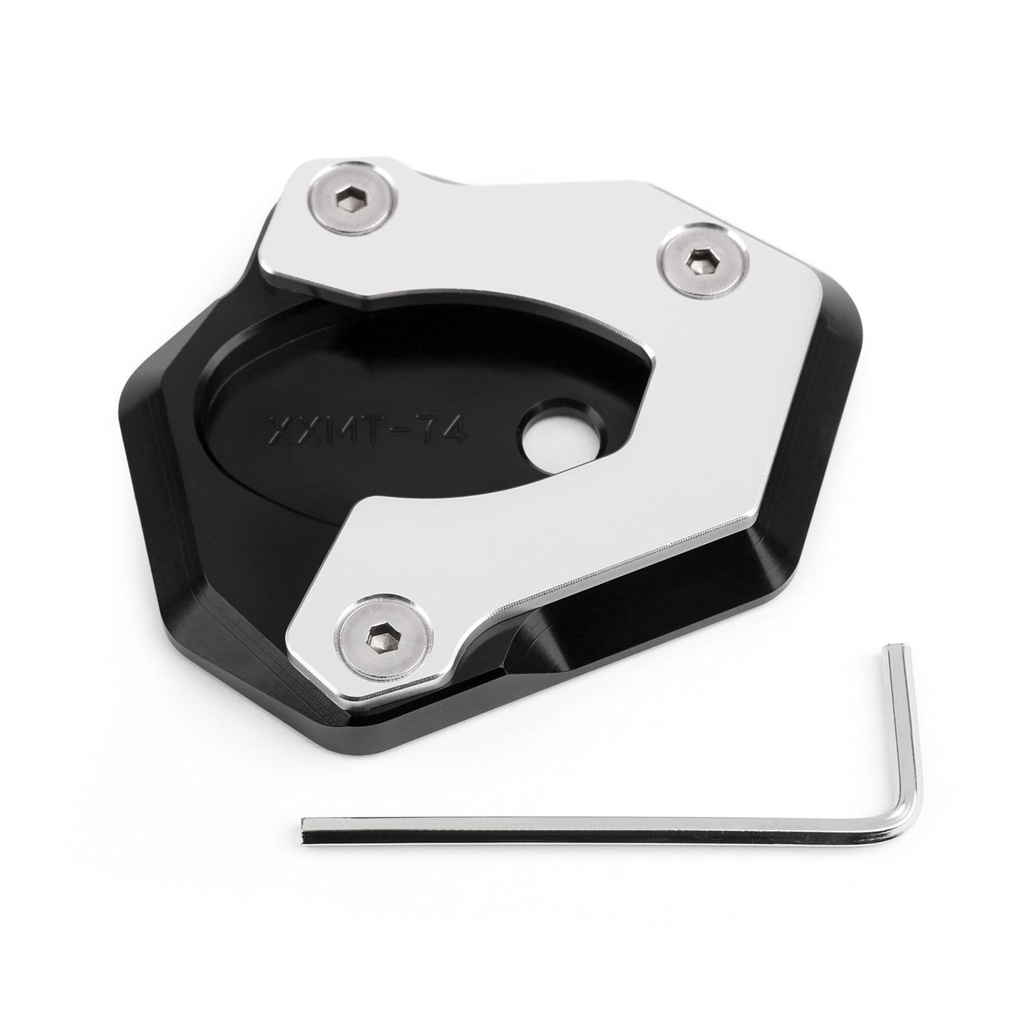 Motorcycle Kickstand Side Stand Foot Pad For Kawasaki Z65 Z9 217