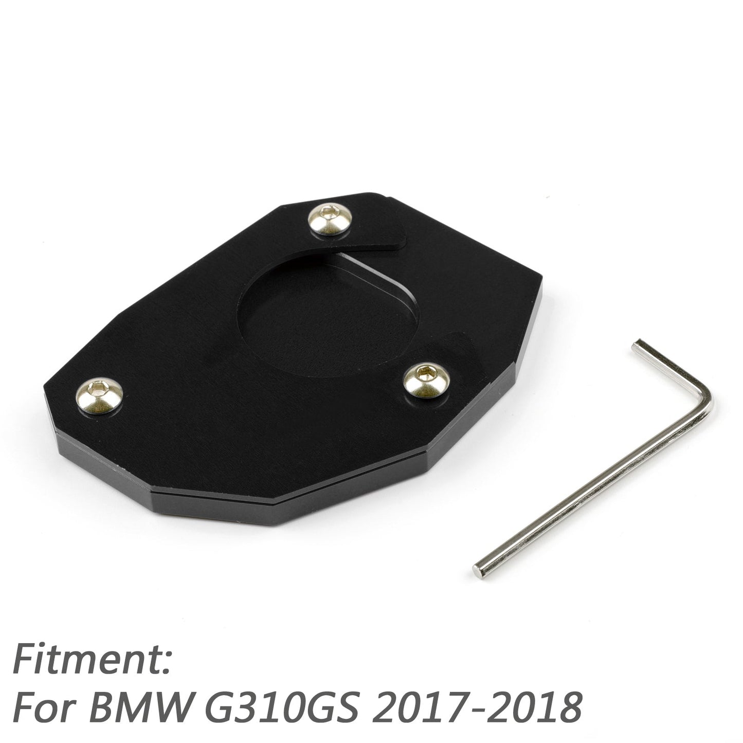 Cuscinetto di estensione del cavalletto laterale per cavalletto CNC per BMW G310GS 2017-18 Generico