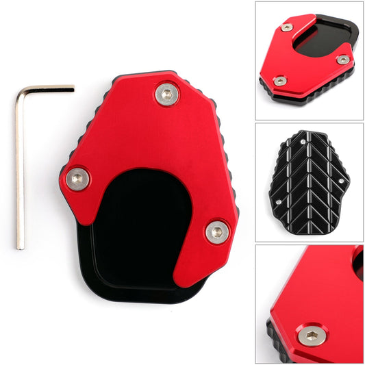 1X cavalletto cavalletto laterale estensione ingranditore pad per HONDA CRF250 RALLY 17-19 generico