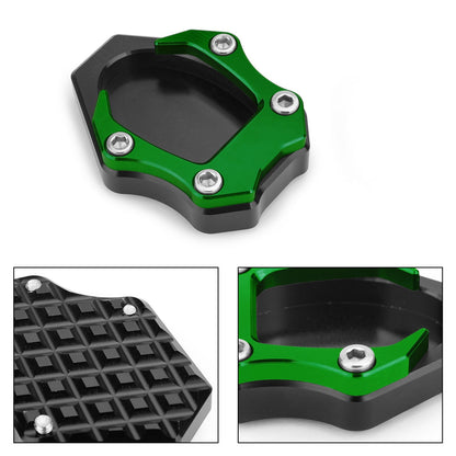 Pad estensione piastra cavalletto laterale cavalletto CNC per Kawasaki 2018 Ninja 400 250 generico